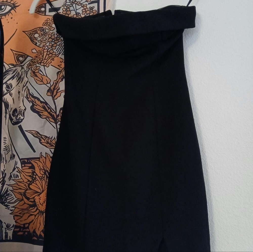 Elegant Black Off-Shoulder Dress